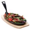 Picture of Olympia Hevea Board for Cast Iron Sizzle Platter 315x170mm for GG133 - GG135