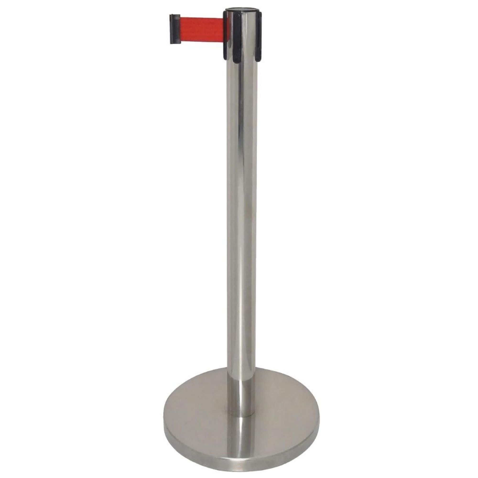 Picture of Bolero Polished Barrier with Red Strap 3m - GG723
