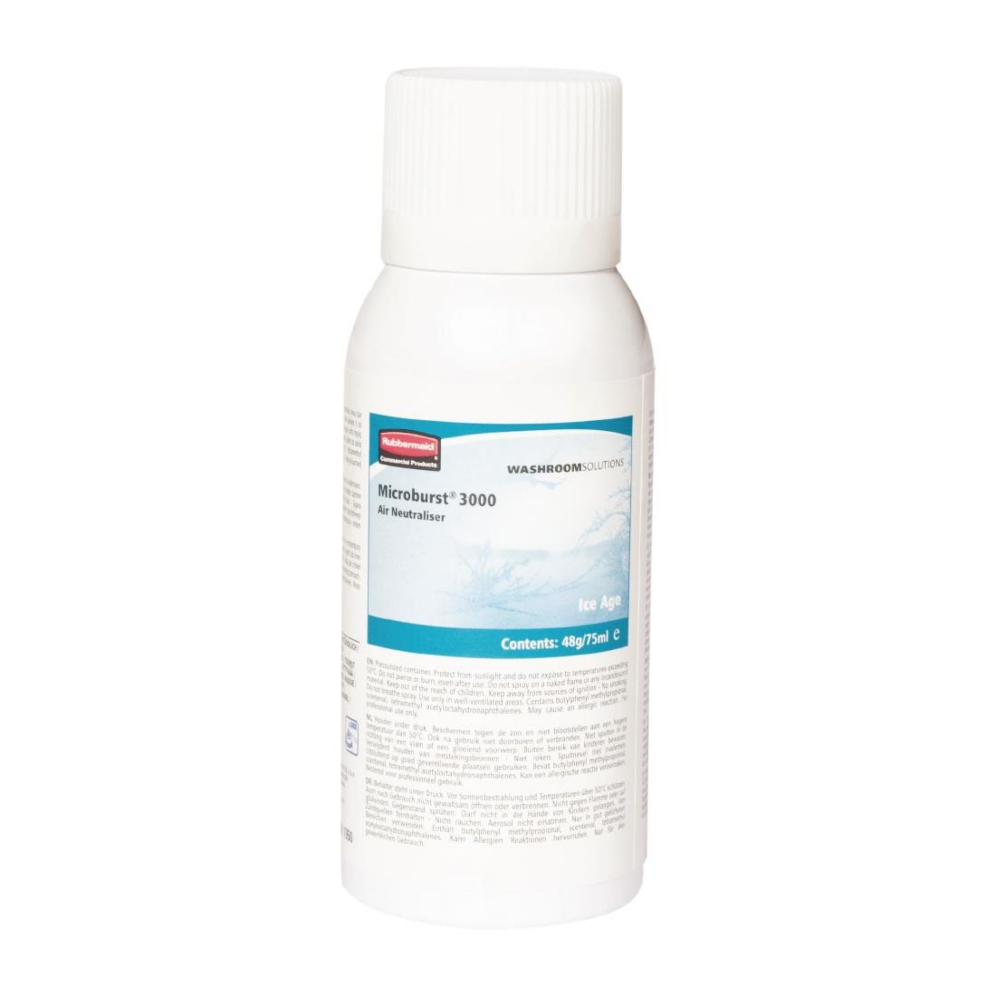 Picture of Rubbermaid Microburst 3000 Air Freshener Refills Ice Age 75ml (12 Pack) - GH064