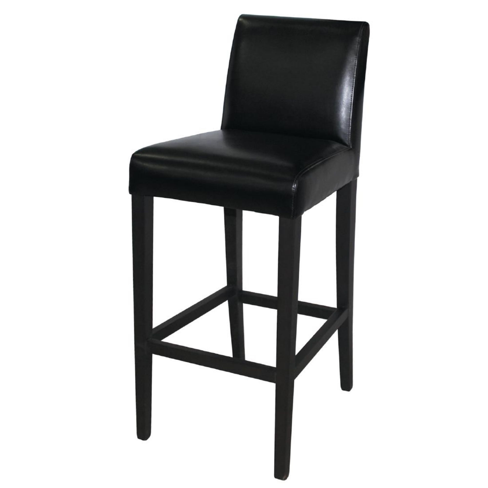 Picture of Bolero Faux Leather High Bar Stool Black - GG651