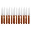 Picture of Olympia Jumbo Steak Knives Rosewood Handle (12 Pack) - GG819
