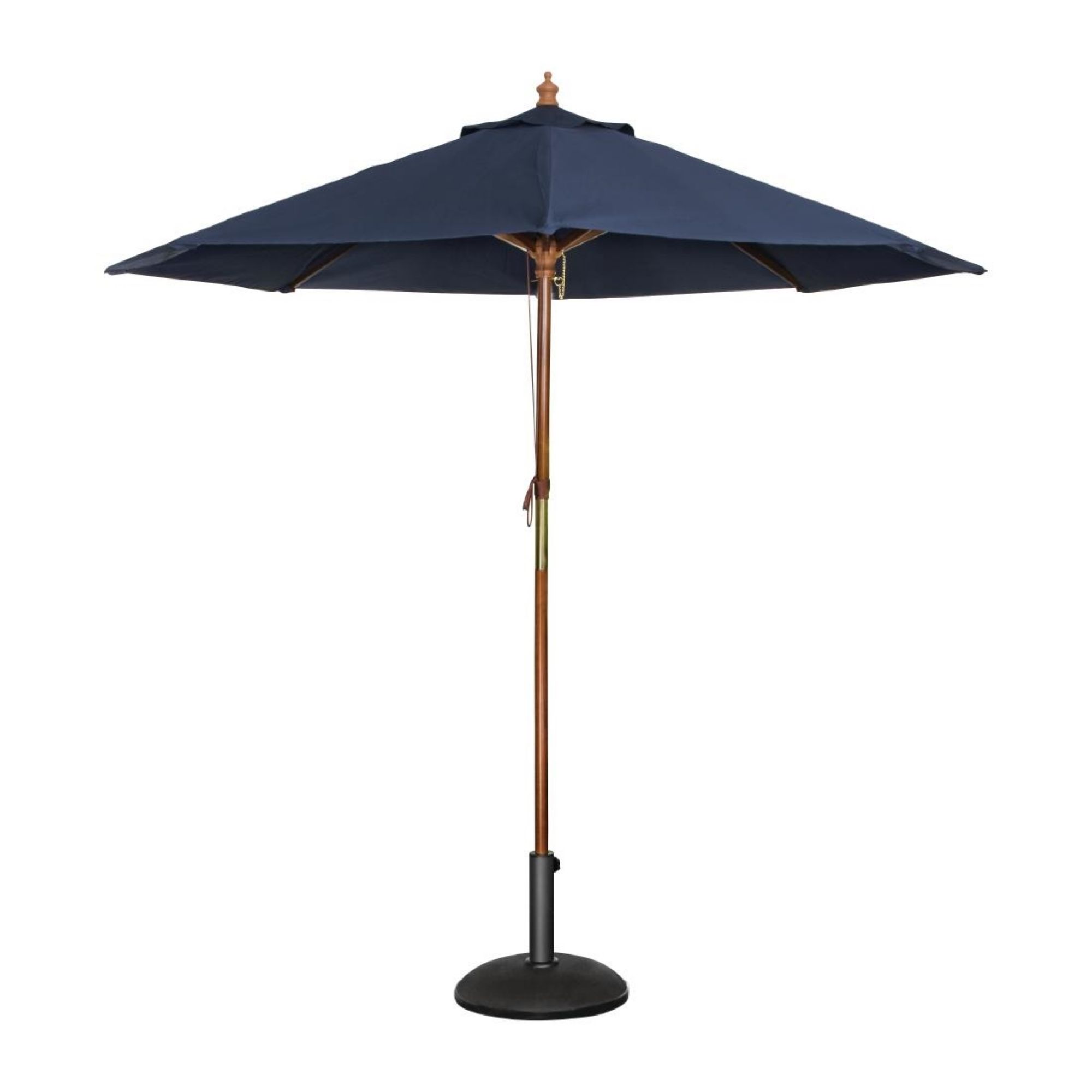 Picture of Bolero Round Parasol 2.5m Diameter Navy Blue - GG496