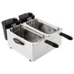 Picture of Caterlite Light Duty Twin Tank Twin Basket Electric Fryer 2x2kW - GG199