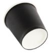 Picture of Fiesta Recyclable Espresso Cups Single Wall Black 114ml / 4oz (Pack of 1000) - GF018