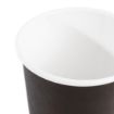 Picture of Fiesta Recyclable Espresso Cups Single Wall Black 114ml / 4oz (Pack of 50) - GF019
