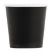Picture of Fiesta Recyclable Espresso Cups Single Wall Black 114ml / 4oz (Pack of 50) - GF019
