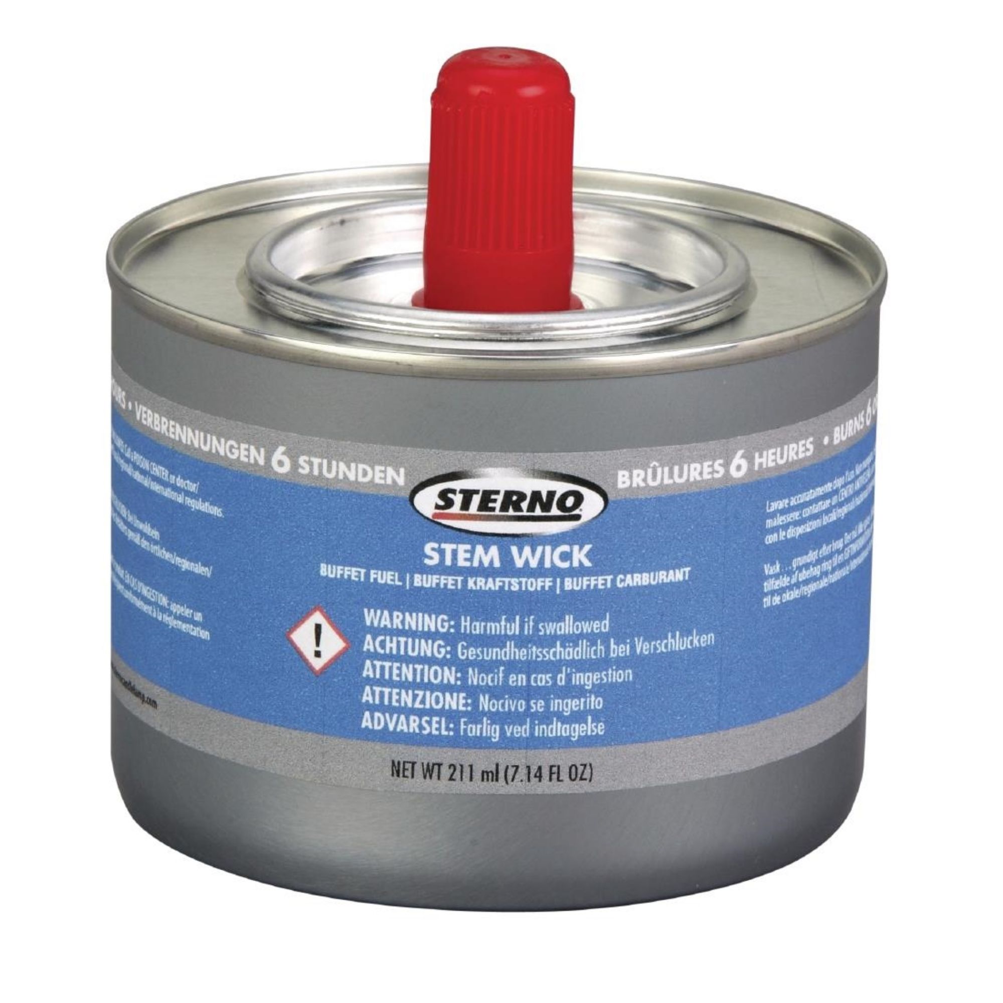 Picture of Sterno Stem Wick Liquid Chafing Fuel With Wick 6 Hour (Pack of 12) - GF438