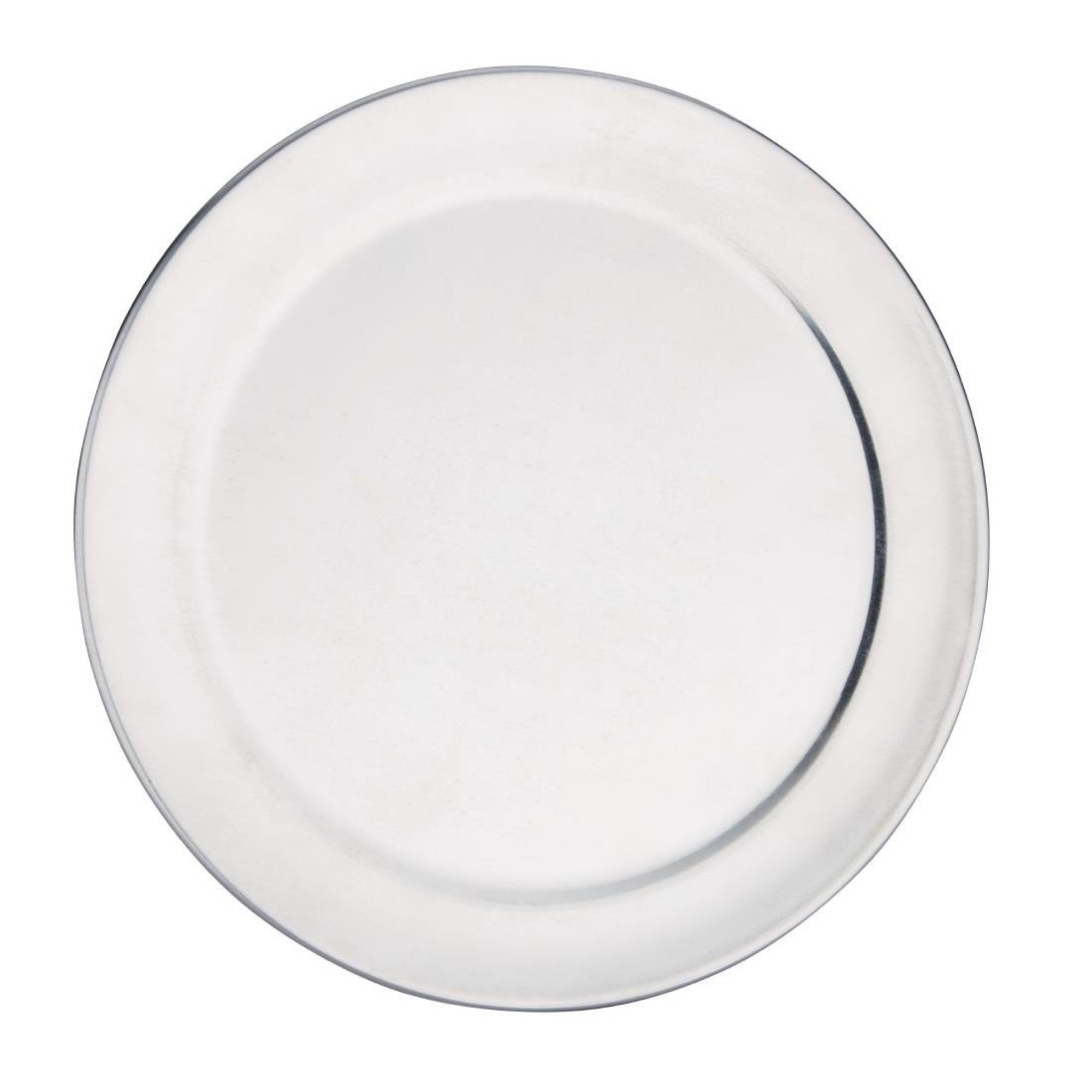Picture of Vogue Aluminium Pizza Tray Wide Rim 10in - GE197