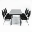 Picture of Bolero ABS Rectangular Folding Table Grey 5ft - GC595
