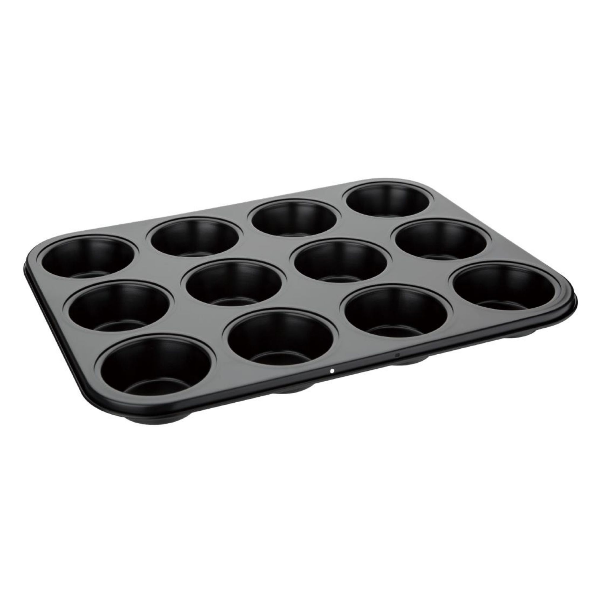 Picture of Vogue Carbon Steel Non-Stick Muffin Tray 12 Cup - GD011