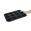 Picture of Vogue Carbon Steel Non-Stick Muffin Tray 12 Cup - GD011