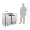 Picture of Polar G-Series Saladette Counter Fridge 240Ltr - G606