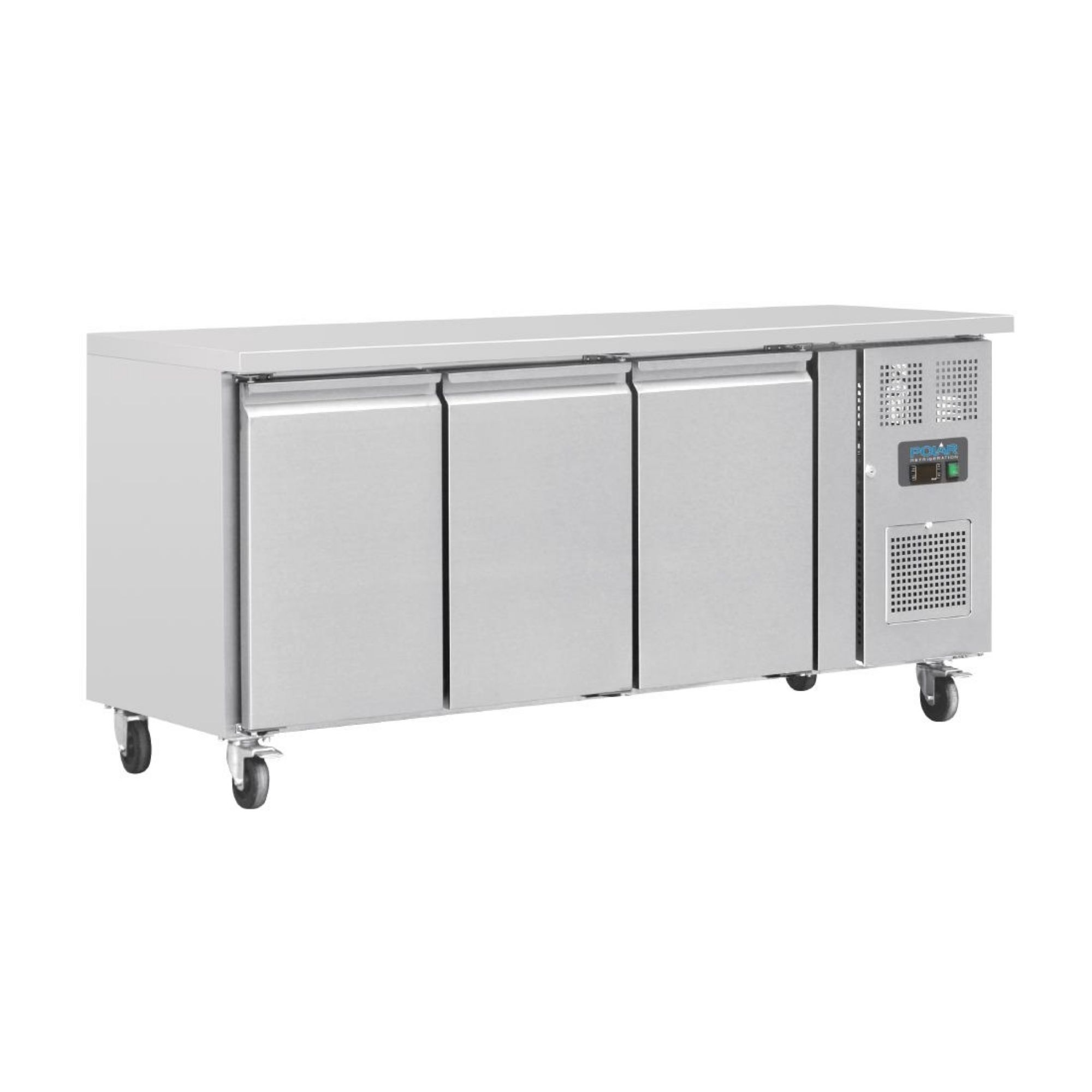 Picture of Polar U-Series Slimline Triple Door Counter Fridge 339Ltr - G378