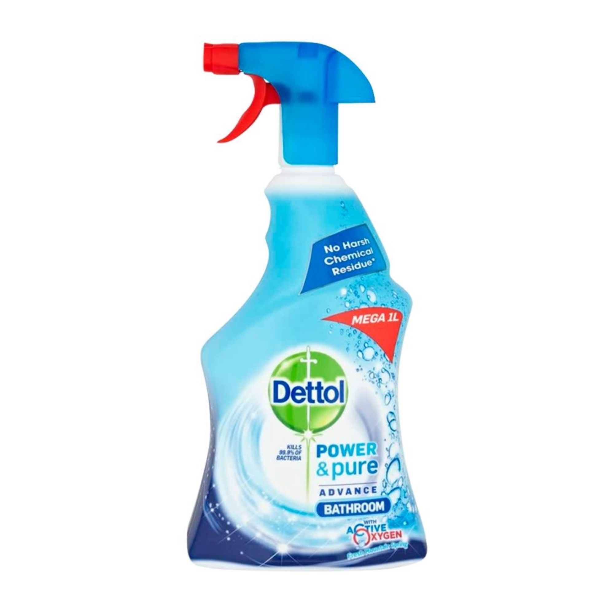 Picture of Dettol Power and Pure Advance Bathroom Cleaner Ready To Use 1Ltr - FT019