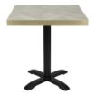 Picture of Bolero Pre-Drilled Table Top Chevron Design 700mm - FU512