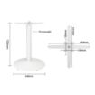 Picture of Bolero Cast Iron Round Table Base White - FT029