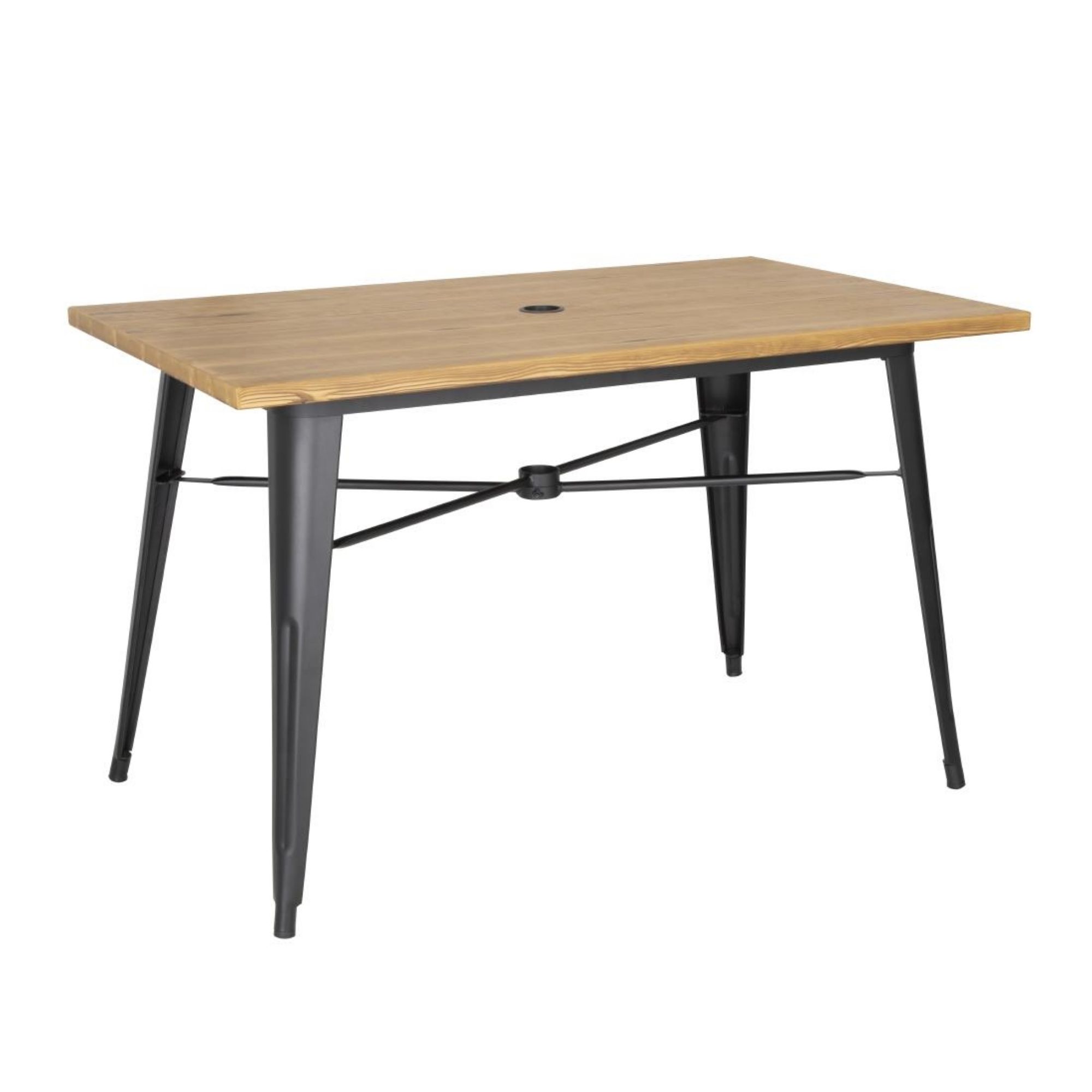 Picture of Bolero Complete Outdoor Table 120x76x76cm - Light Wood - FT954