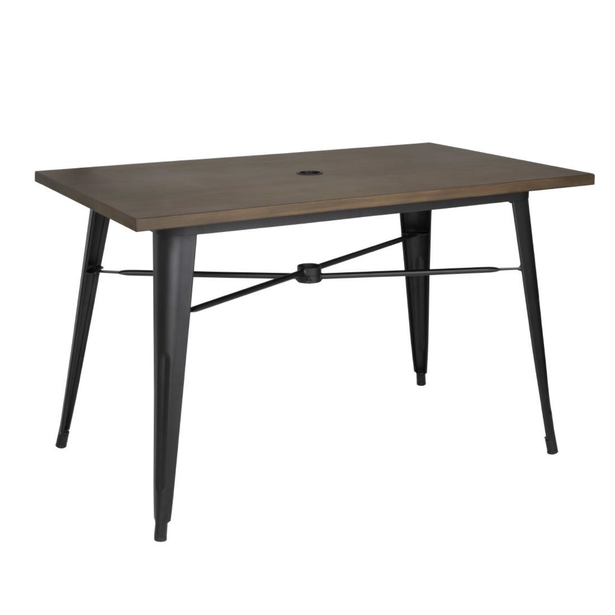 Picture of Bolero Complete OutdoorTable 120x76x76cm - Dark Wood - FT955