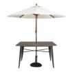 Picture of Bolero Complete OutdoorTable 120x76x76cm - Dark Wood - FT955