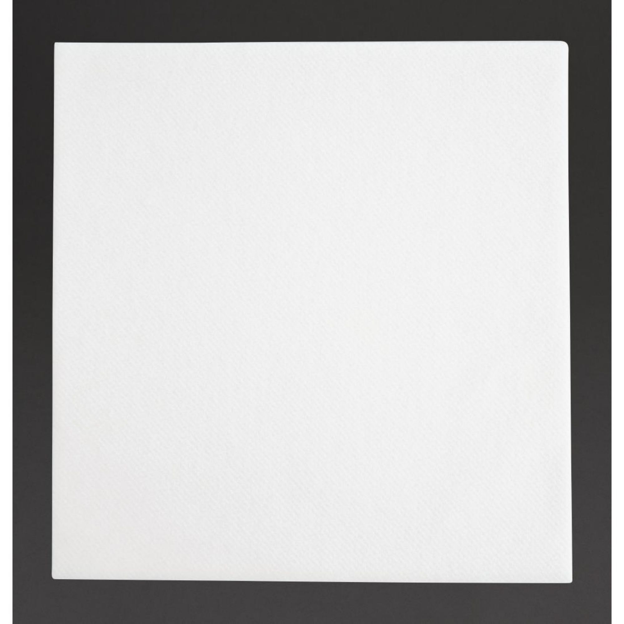 Picture of Fiesta Recyclable Premium Tablin Dinner Napkin White 40x40cm Airlaid 1/4 Fold (500 Pack) - FE264