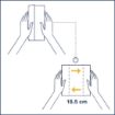Picture of Tork Xpressnap Fit Recycled Dispenser Napkin Natural 2Ply (Pack of 6x720) - FS372