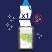 Picture of Tork Xpressnap Fit Recycled Dispenser Napkin Natural 2Ply (Pack of 6x720) - FS372