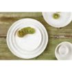 Picture of Olympia Cavolo White Speckle Flat Round Bowl - 220mm (Box 4) - FD901