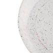 Picture of Olympia Cavolo White Speckle Flat Round Bowl - 220mm (Box 4) - FD901
