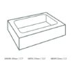 Picture of Vegware Compostable Sandwich Platters With Lid Large (25 Pack) - FD387