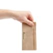 Picture of Fiesta Recyclable Recycled Lunch Napkin Kraft 32x30cm 1ply Dispenser Fold (6000 Pack) - FE211