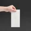 Picture of Fiesta Recyclable Dinner Napkin White 40x40cm 2ply 1/8 Fold (Pack of 2000) - FE243