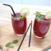 Picture of Fiesta Compostable Individually Wrapped Bendy Paper Straws Black (Pack of 250) - FP444