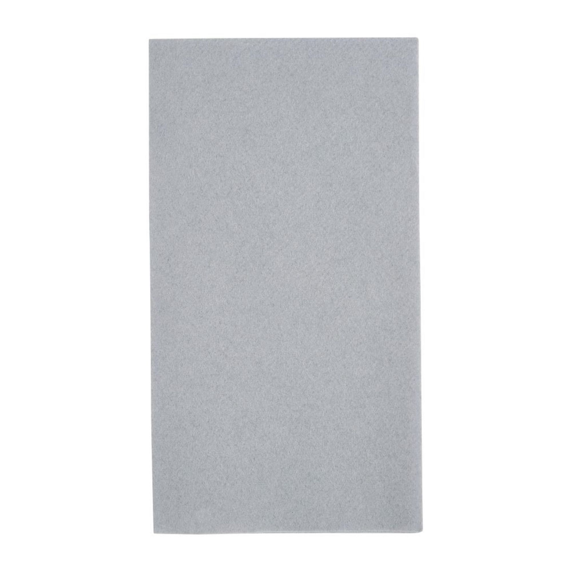 Picture of Fiesta Recyclable Premium Tablin Dinner Napkin Grey 40x40cm Airlaid 1/8 Fold (500 Pack) - FE274