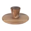 Picture of Olympia Acacia Cake Stand 305(Ø) x 127(H)mm - FE150