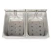 Picture of Buffalo Twin Tank Twin Basket 2x5Ltr Countertop Fryer 2x2.8kW - FC257