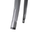 Picture of Bolero Bistro Bar Table with Wooden Top Gun Metal - FB596
