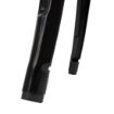Picture of Bolero Bistro Bar Table with Wooden Top Black - FB595