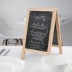 Picture of Olympia Mini Folding Menu Board 250(H) x 150(W)mm - FD957