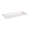 Picture of Fiesta Compostable Bagasse Rectangular Plates 258mm (Pack of 50) - FC539