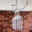 Picture of Olympia Wine Glass Rack Chrome 255mm - FD986