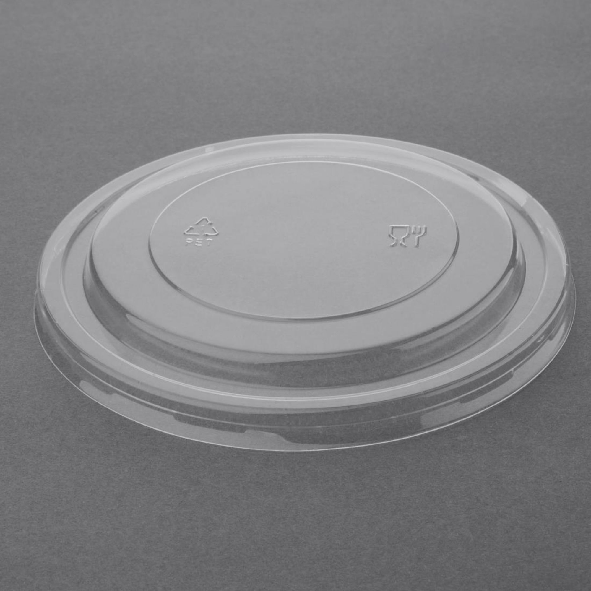 Picture of Fiesta Recyclable PET Round Salad Bowl Lids (Pack of 300) - FB199