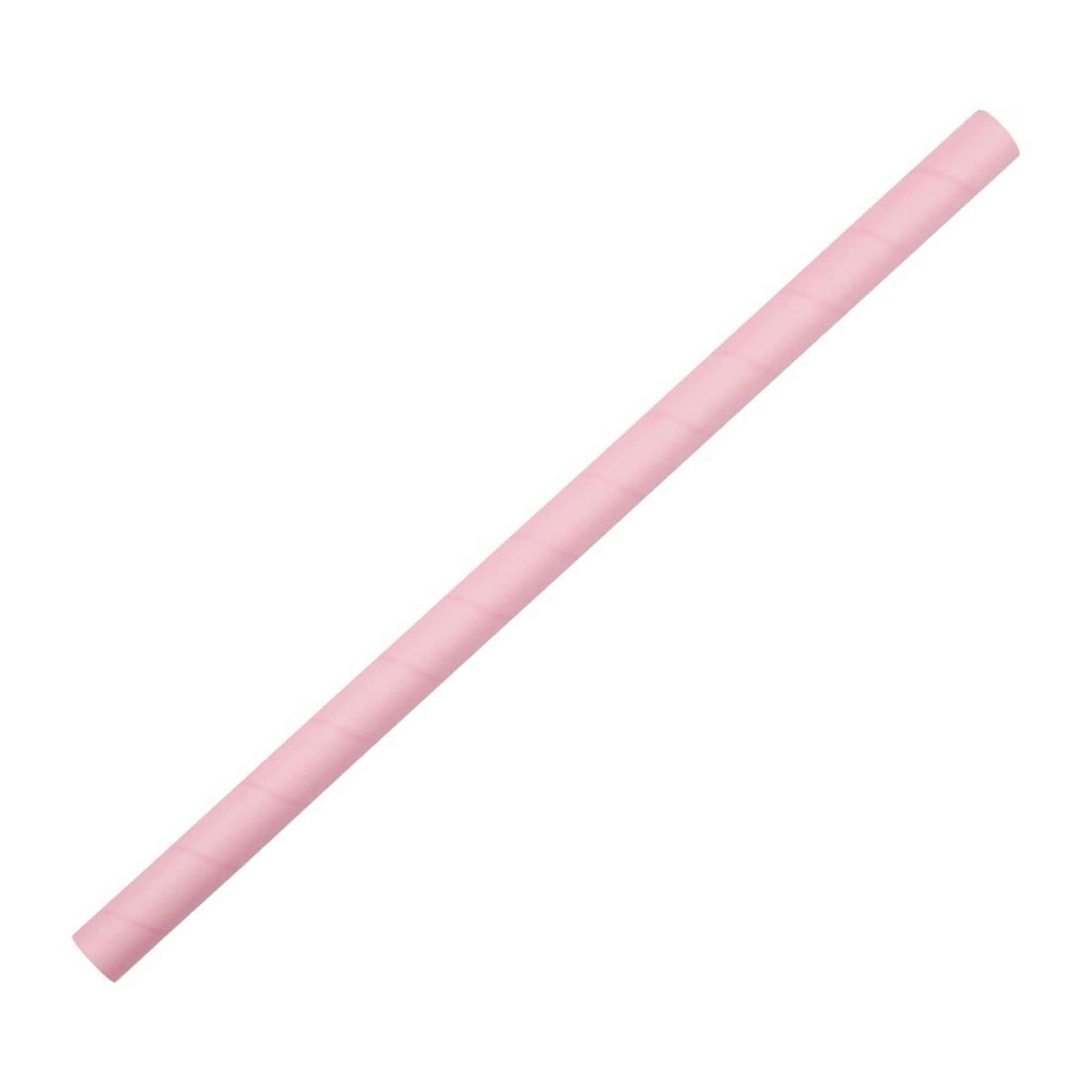 Picture of Fiesta Compostable Paper Smoothie Straws Pink (Pack of 250) - FB149