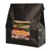 Picture of Colpac Recyclable Paper Sandwich Bags With Window Black (250 pack) - FA381