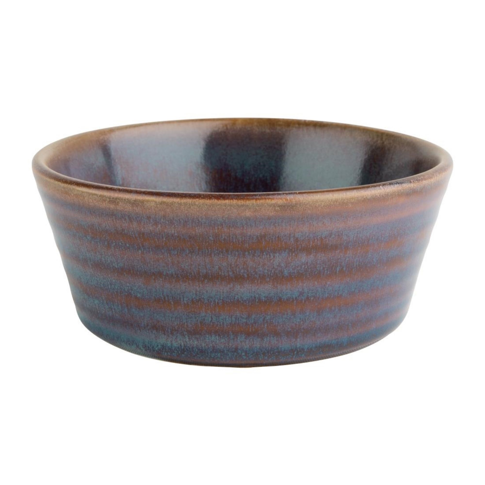 Picture of Olympia Cavolo Iridescent Flat Round Bowl - 143mm (Box 6) - FD912