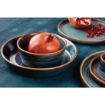 Picture of Olympia Cavolo Iridescent Flat Round Bowl - 143mm (Box 6) - FD912