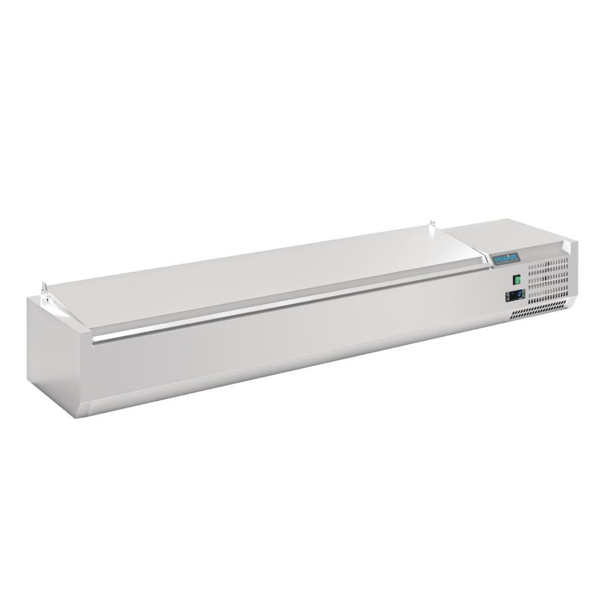 Picture of Polar G-Series Countertop Prep Fridge with Lid 8x 1/4GN - FA856