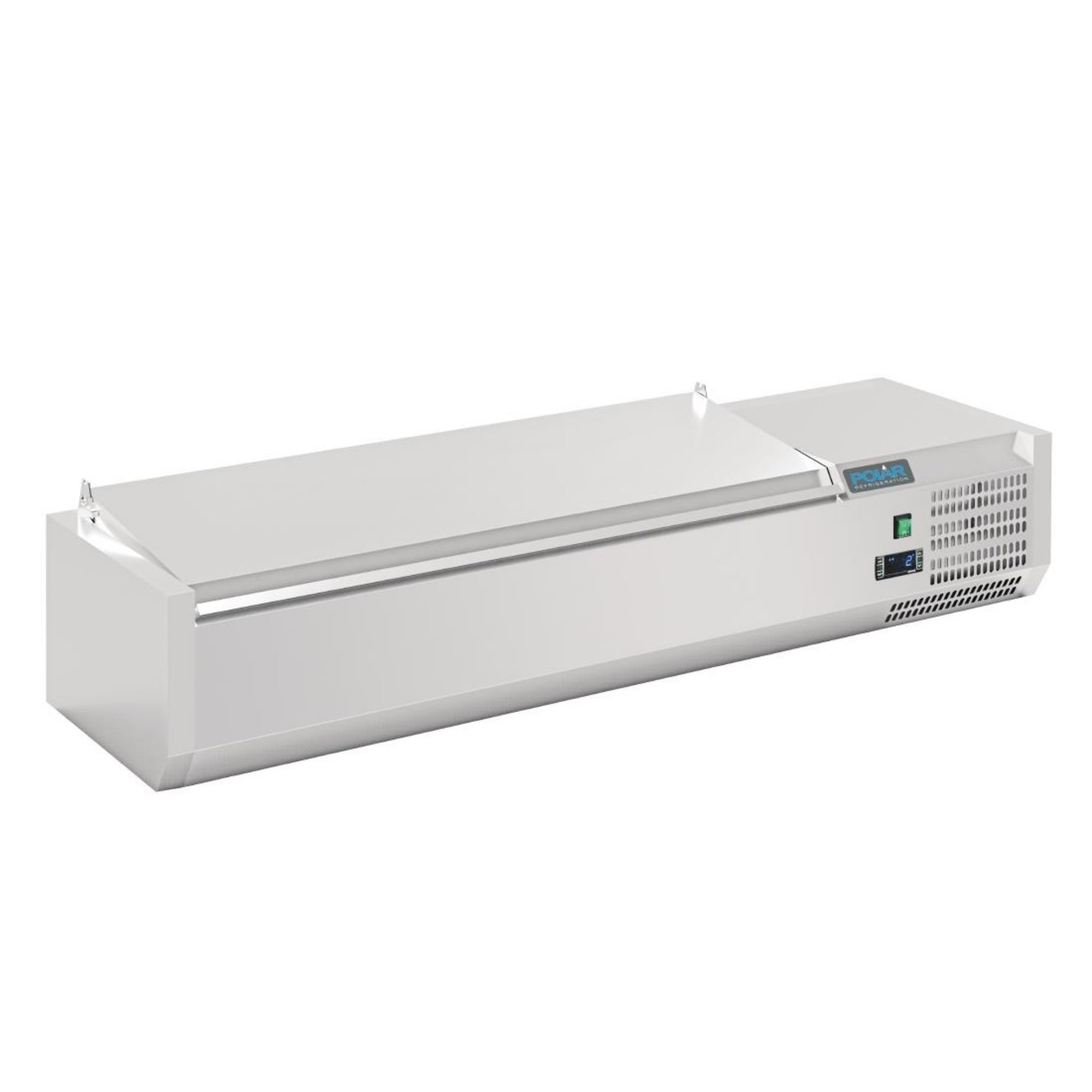 Picture of Polar G-Series Countertop Prep Fridge with Lid 5x 1/4GN - FA854