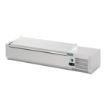 Picture of Polar G-Series Countertop Prep Fridge with Lid 5x 1/4GN - FA854
