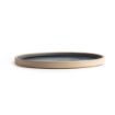 Picture of Olympia Canvas Flat Round Plate Blue Granite 250mm (Pack of 6) - FA301