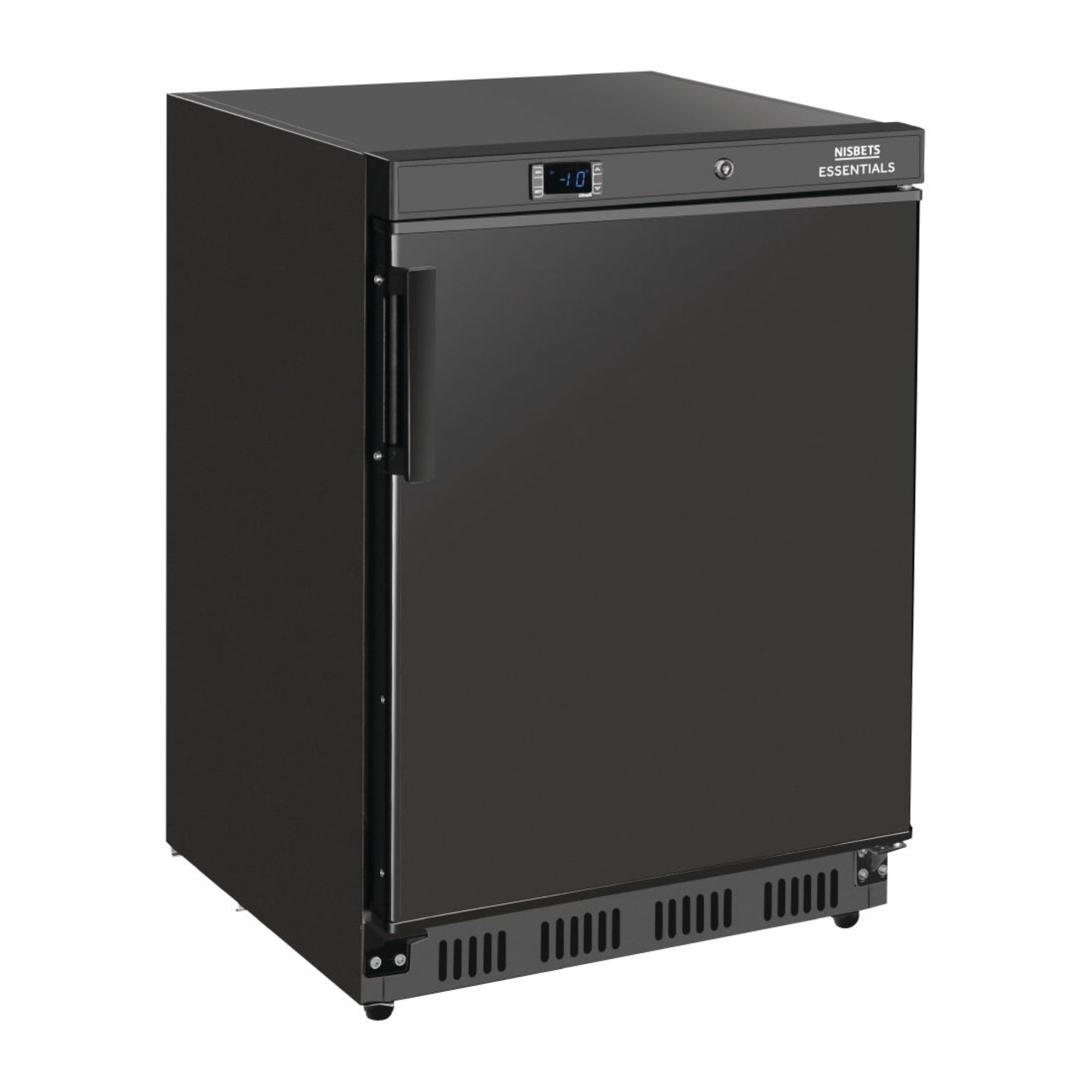 Picture of Nisbets Essentials Undercounter Freezer Black - 140Ltr - FB047